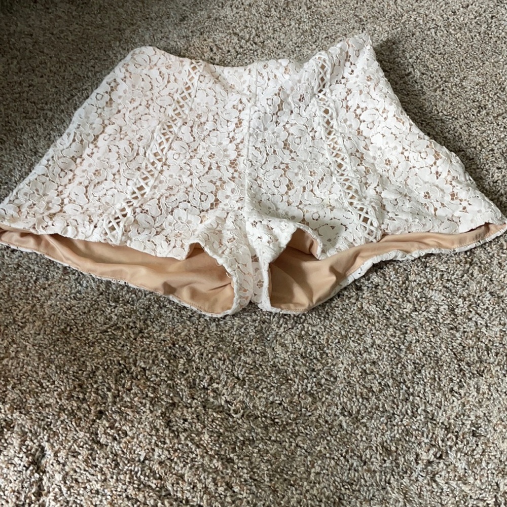 Lace shorts